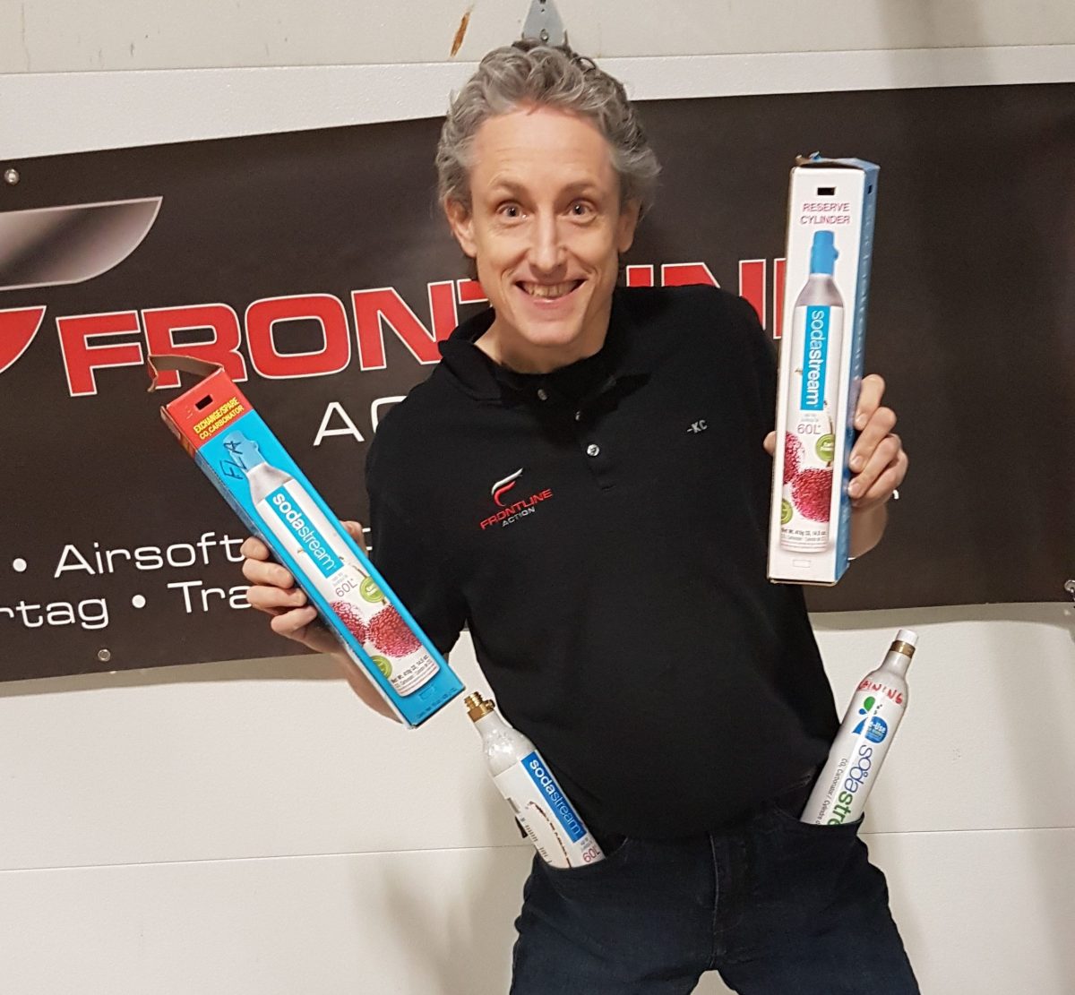 Sodastream / CO2 Refill Frontline Action