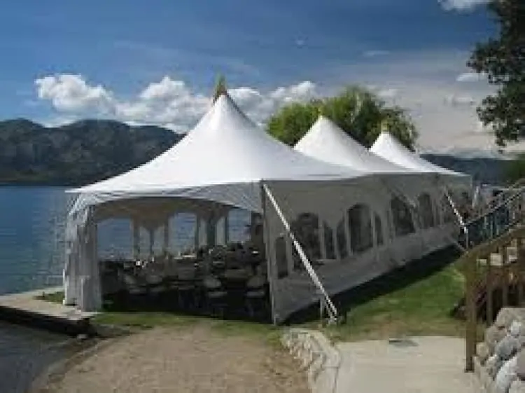 20 x 60 Marquee Tent with side walls/windows