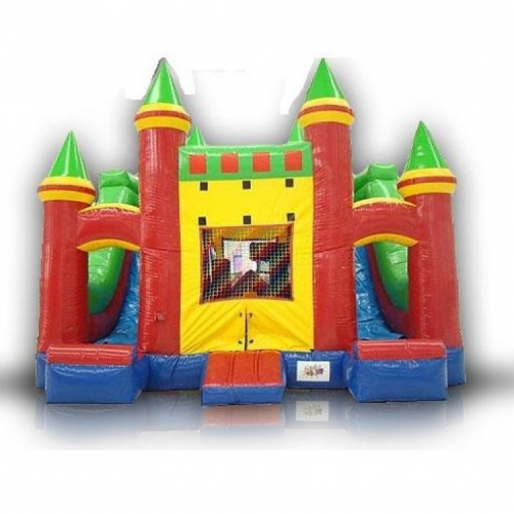 Castle With Double Slide