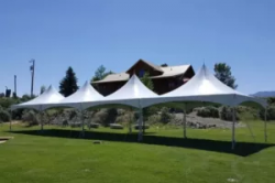 20 x 80 Modular Marquee Tent with side walls/windows