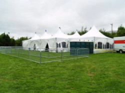 40 x 60 Marquee Tent with side walls/windows